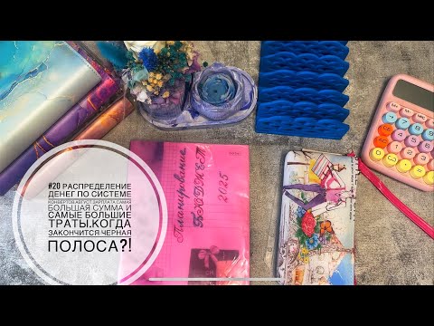 Видео: #20 Распределение денег по системе конвертов.Август.Зарплата.Самая большая сумма и большие траты