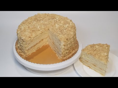 Видео: Торт 🎂 Наполеон с заварным кремом