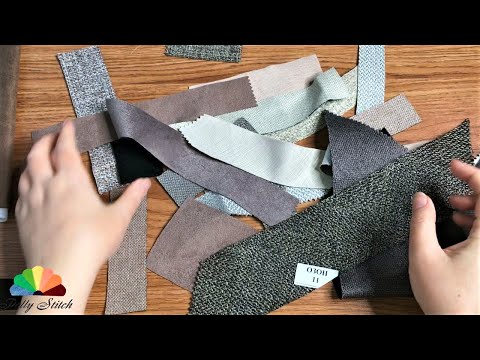 Видео: Из обрезков плотной ткани сшила очень нужную вещицу DIY Мастер-класс