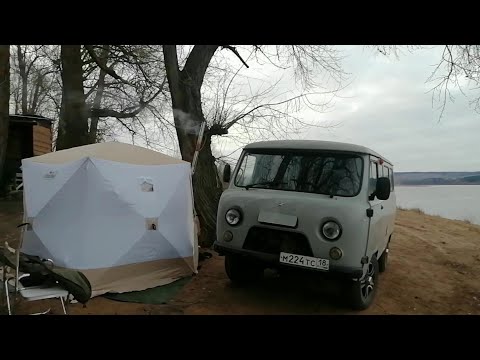 Видео: РЫБАЛКА С НОЧЕВКОЙ В ПАЛАТКЕ НА НАЛИМА.РЕКА ВЯТКА.УАЗИК ДЛЯ НОЧЁВКИ.ПАЛАТКА  СЛЕДОПЫТ ПРЕМИУМ 5 СТЕН