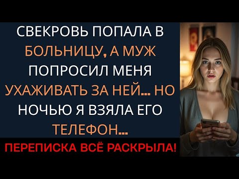 Видео: Пока я пыталась сохранить спокойствие, я набрала номер телефона мужа. От его слов у меня кровь стыла