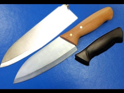 Видео: Ремонт ножа. Kitchen knife repair