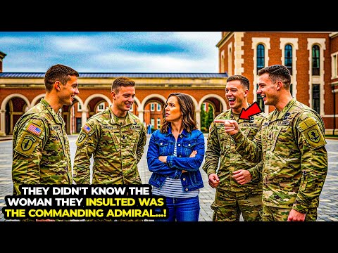 Видео: Кадеты плюнули ей в лицо — а потом узнали, что она их командующий адмирал
