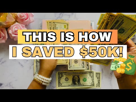 Видео: Как я сэкономил более 50 000 долларов на Cash Stuffing | Советы по экономии денег для начинающих ...