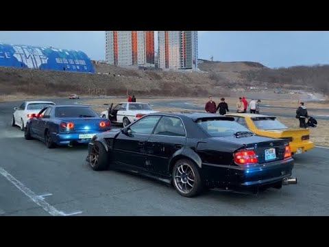 Видео: ЯПОНСКИЕ СИЛОВИКИ ВЛАДИВОСТОКА | ПЕРВАЯ ТРЕНИРОВКА В СЕЗОНЕ НА КАРТОДРОМЕ ЗМЕИНКА