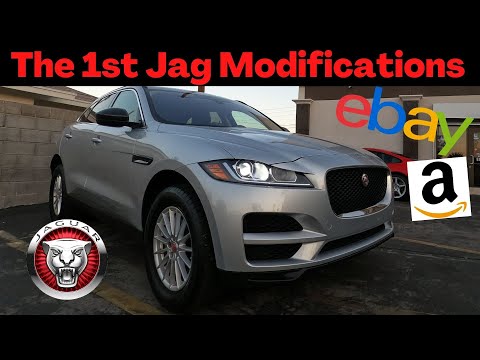 Видео: КАК УСТАНОВИТЬ ФАРЫ JAGUAR F-PACE 2017–2019 МОДЕЛЬНЫХ ГОЛОВОК | (Часть 1) Светодиоды 6500K и чёрн...
