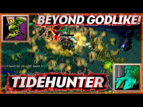 Видео: СИЛАЧИ ДОТЫ ► Tidehunter - Beyond Godlike ! 4 vs 5 GAME #5