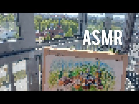 Видео: АСМР | Рисунок Пастелью | Тихий Голос | Болталка 😜
