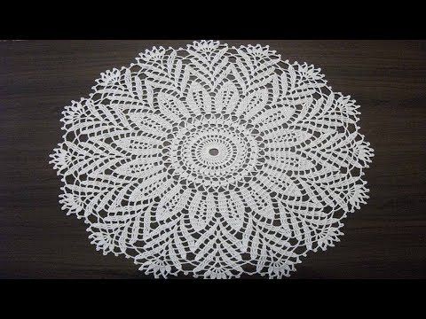 Видео: ИЗЯЩНАЯ КРУГЛАЯ САЛФЕТКА КРЮЧКОМ - ВИДЕО МАСТЕР КЛАСС. ЧАСТЬ 1