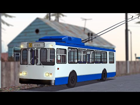 Видео: МУЗЕЙНЫЙ ТРОЛЛЕЙБУС В БЕРКУТОВО