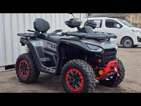 Видео: Літровий квадроцикл Segway АТ10 1000см³