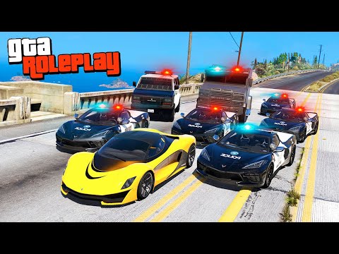 Видео: СУМАСШЕДШАЯ ПОГОНЯ за ПСИХАМИ НА СУПЕРКАРАХ! - GTA 5 RP Radmir RP (Моды ГТА 5)