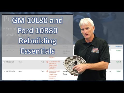 Видео: Основы капитального ремонта Ford 10R80 и GM 10L80