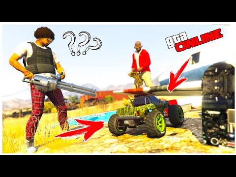 Видео: ОНИ МЕНЯ НЕ ЗАМЕТИЛИ?! КАК!? - УГАРНЫЕ ПРЯТКИ на RC Машинках в GTA V - (Прятки в GTA Online)