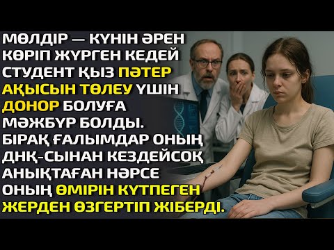 Видео: МӨЛДІР — КҮНІН ӘРЕН КӨРІП ЖҮРГЕН КЕДЕЙ СТУДЕНТ ҚЫЗ ПӘТЕР АҚЫСЫН ТӨЛЕУ ҮШІН ДОНОР БОЛУҒА МӘЖБҮР БОЛДЫ