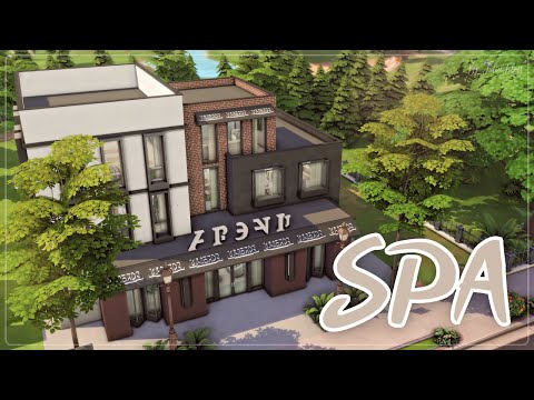 Видео: Спа🪔🍃│Строительство│Spa│SpeedBuild│NO CC [The Sims 4]