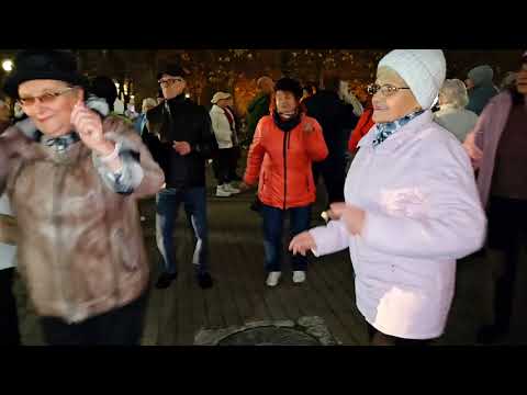 Видео: 9.11.25г... "Ты Кукуй Кукушка"... 🐦‍⬛... В. Палаускас... Гомель, Парк, Танцы... 