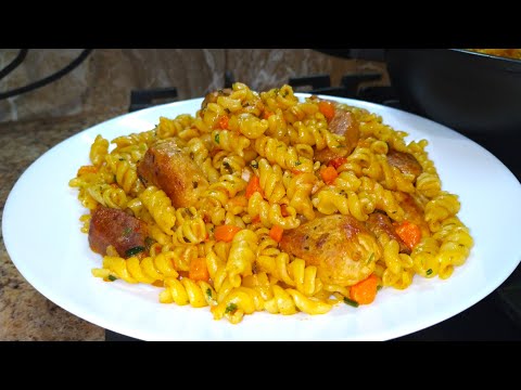 Видео: Макароны Вкуснее Плова! Невероятно Вкусный рецепт Потрясающий ужин за 20 минут в одной сковороде!