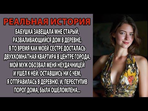 Видео: Бабушка завещала мне ветхий дом в деревне, и когда я переступила его порог, я была потрясена…
