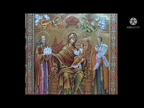 Видео: Акафист Пресвятой Богородице перед иконой «Экономисса» ("Домостроительница") 18.07