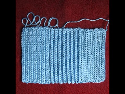 Видео: Вязание крючком. Столбик без накида. Crochet. Column without nakida.