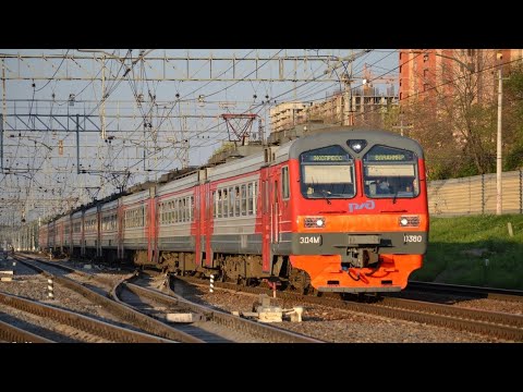Видео: Горьковское направление МЖД | Владимир - Москва-Курская