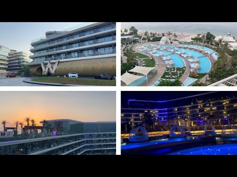 Видео: W Dubai The Palm - полный обзор отеля, что вас там ждёт все его плюсы и минусы