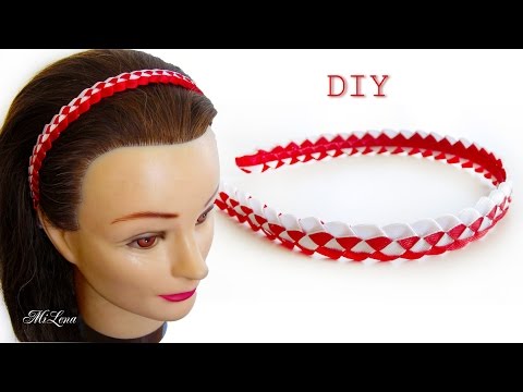 Видео: ПЛЕТЕНИЕ ИЗ ЛЕНТ, МК / DIY Ribbon Braid