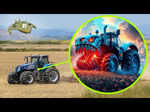 Видео: ЛЕТАЕМ НА ДРОНАХ И ИЩЕМ СИНИЙ ТРАКТОР ПОЖИРАТЕЛЬ! В РЕАЛЬНОЙ ЖИЗНИ И В ИГРЕ! Гоша и Чич.