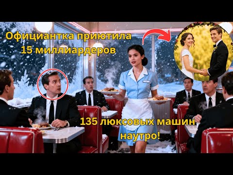 Видео: Официантка приютила 15 миллиардеров в пургу | Наутро у её кафе 135 люксовых машин