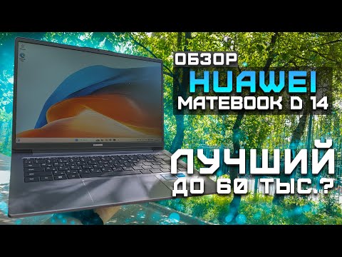 Видео: Лучший ноутбук до 60 тысяч рублей? | Обзор Huawei MateBook D14 | Тест ноутбука в 5 играх [Pleer.ru]