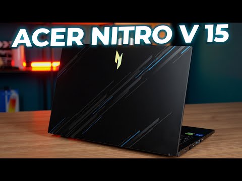 Видео: Обзор игрового ноутбука Acer Nitro V 15 ANV15-51-51KV