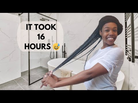 Видео: Натуральные волосы Mini-Twist Wash-Day | 4a/4b