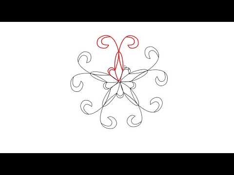 Видео: Создание симметричного узора с помощью клонов в Inkscape(1)