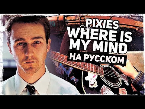 Видео: Pixies - Where Is My Mind - Перевод на русском (Acoustic Cover) Музыкант вещает