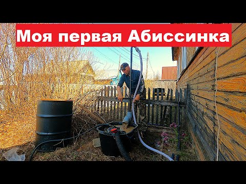 Видео: Моя первая абиссинская скважина! Первый "блин" комом! Перебурился, но есть нюанс.