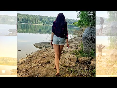 Видео: Лето|озеро|палатка