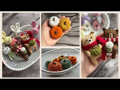 Видео: 26/2025: Готовые работы/ Связала Мишек/ Тыквы/ Влог