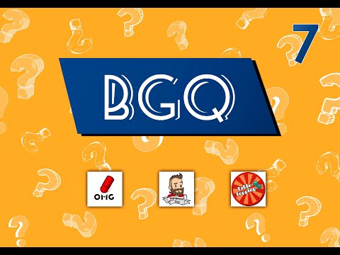 Видео: Настольная викторина BGQ #7
