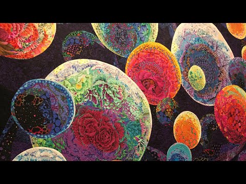 Видео: Каффе Фассетт в музее Моды и Текстиля  Лондон 2022-2023 | выставка лоскутного шитья