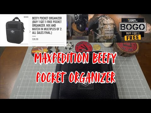 Видео: Карманный органайзер Maxpedition Beefy @maxpedition