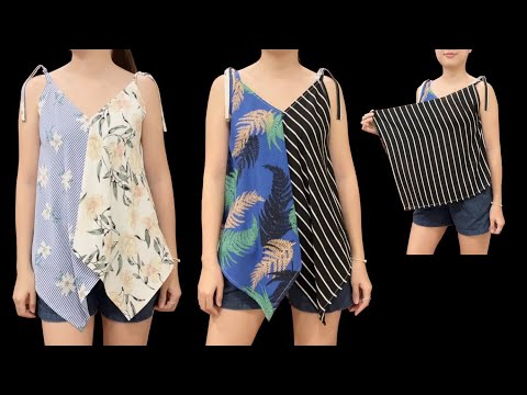 Видео: Очень просто 👍🏻 Руководство по пошиву топа / рубашки / блузки в стиле пэчворк | Каждый может сделать