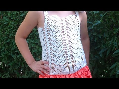 Видео: ✅ТОП УЗОРОМ "Листья". Вязание крючком