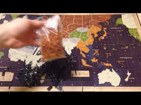 Видео: Axis & Allies - Распаковка Настольной Игры