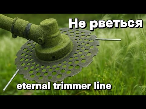 Видео: Косить і не рветься. Вічна жилка для тримера.