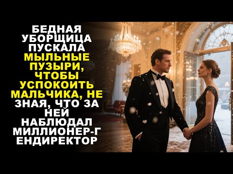 Видео: БЕДНАЯ УБОРЩИЦА ДЁРЖАЛА МАЛЬЧИКА СПОКОЙНЫМ ПУЗЫРЯМИ — МИЛЛИОНЕР-ГЕНДИРЕКТОР ТИХО НАБЛЮДАЛ
