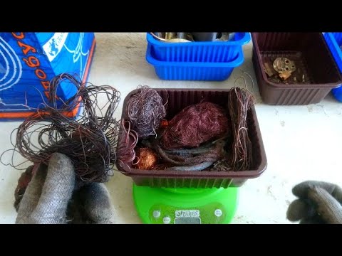 Видео: Медь из ничего. Выжимаю последние соки из мелочевки. Добываю медь