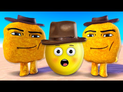 Видео: Я СТАЛ НАГГЕТС КОВБОЕМ в ROBLOX!