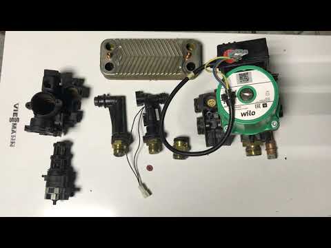 Видео: Разбираем Vitopend 100 WH1B. Артикулы деталей. Часть 3.