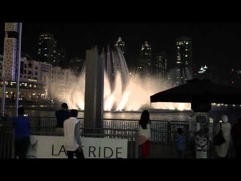 Видео: Дубай 2015.Поющие фонтаны-Пугачева